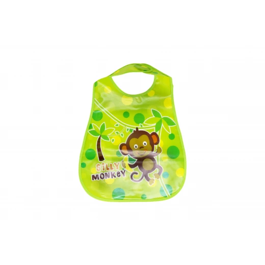 Plastic Baby Bib Waterproof, Silly Monkey Plastic Baby Bib Waterproof, Silly Monkey