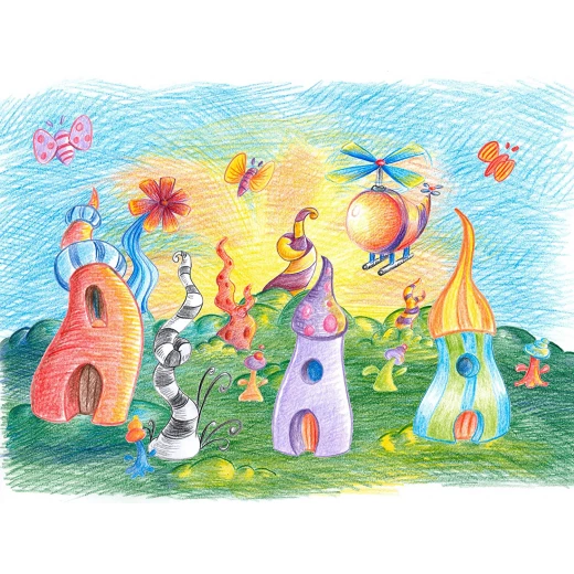 Staedtler Noris® jumbo 128 Jumbo Coloured Pencil, 12 Count - ستدلر - Image 2