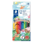 Staedtler Noris 144 Club Colouring Pencil, 12 Shades - ستدلر