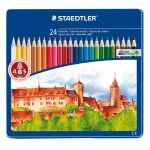 Staedtler Color Pencil Noris Club 24 Pencils in Metal Box - ستدلر