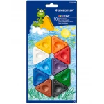 Staedtlers Noris Club® 2230 Wax Crayon Triangle, Pack of 10 - ستدلر