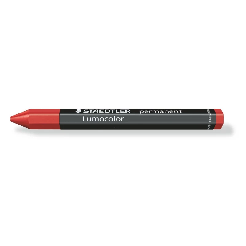 Staedtler Chalk marker Lumocolor Omnigraph Permanent, Red, Pack of 12 - ستدلر