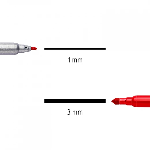 Staedtler Noris® 320 Double Ended Fibre-Tip Pen, Pack of 10 - ستدلر - Image 4