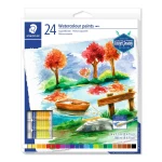 Staedtler Watercolor Paint Tube, Pack of 24 - ستدلر