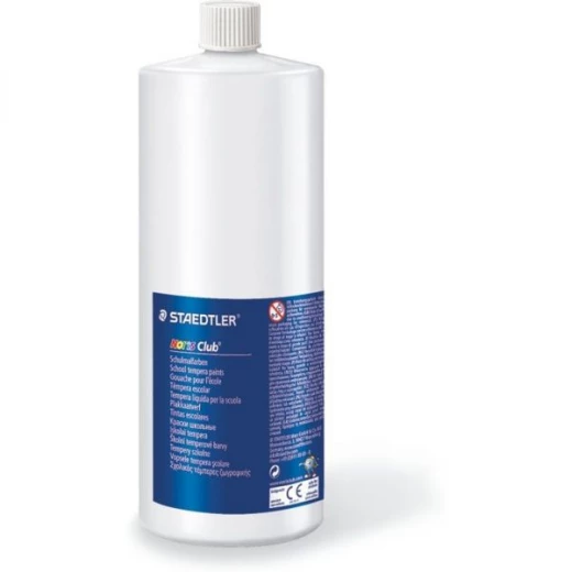 Staedtler Noris School Tempera Paints 1000 ml, White - ستدلر - Image 2