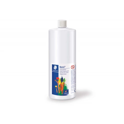 Staedtler Noris School Tempera Paints 1000 ml, White Staedtler Noris School Tempera Paints 1000 ml, White