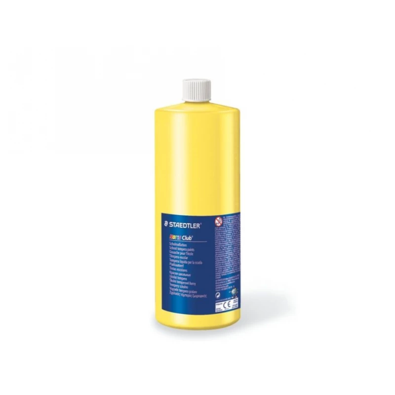 Staedtler Noris School Tempera Paints 1000 ml, Yellow - ستدلر