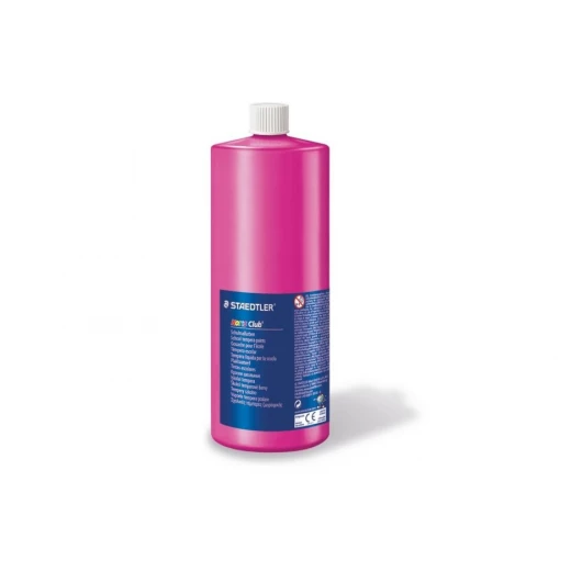 Staedtler Noris School Tempera Paints 1000 ml, Pink Staedtler Noris School Tempera Paints 1000 ml, Pink
