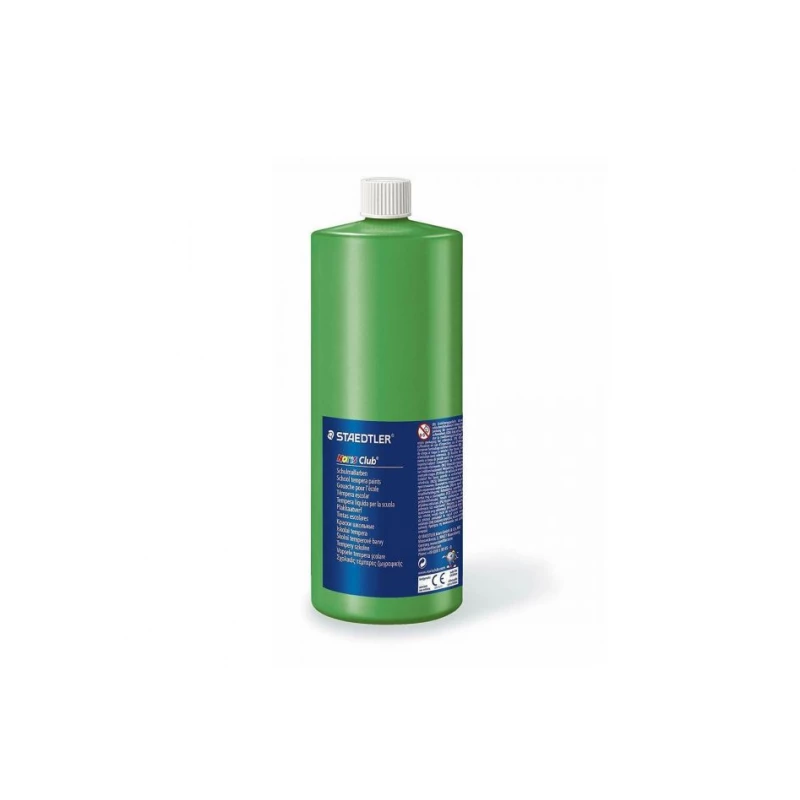Staedtler Noris School Tempera Paints 1000 ml, Green - ستدلر
