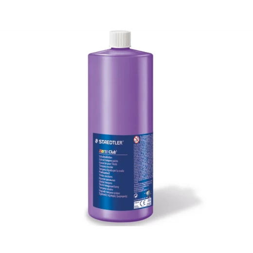 Staedtler Noris School Tempera Paints 1000 ml, Violet Staedtler Noris School Tempera Paints 1000 ml, Violet