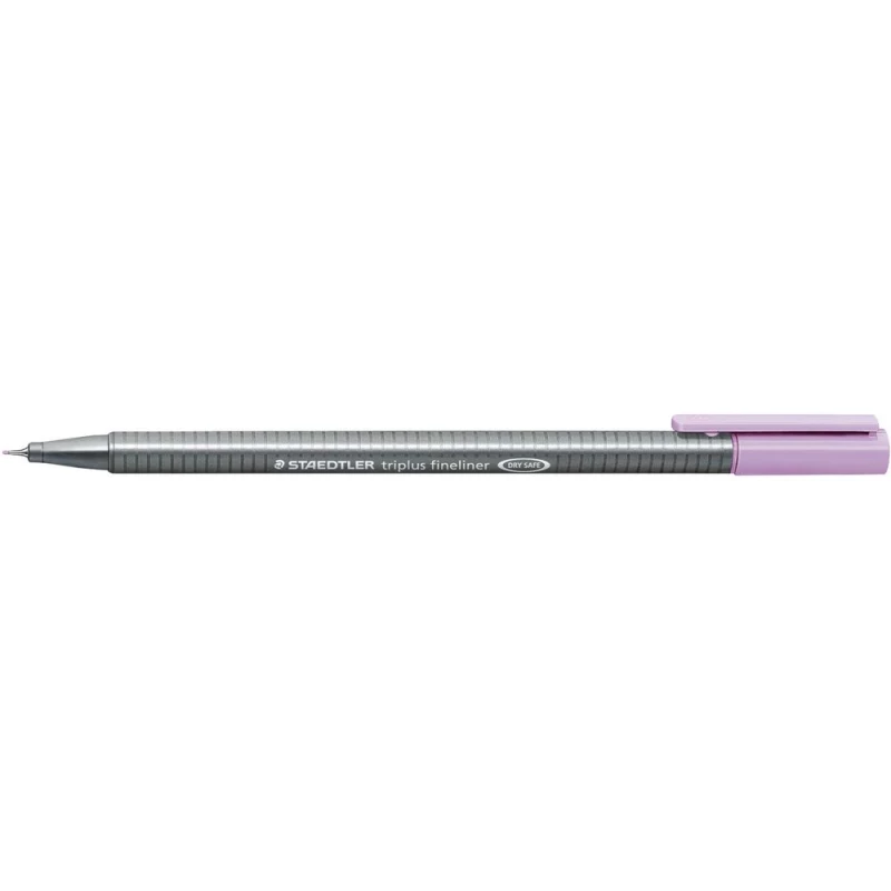 Staedtler Triplus Fineliner Marker Pen - 0.3 mm - Lavender, Pack of 10 Pens - ستدلر