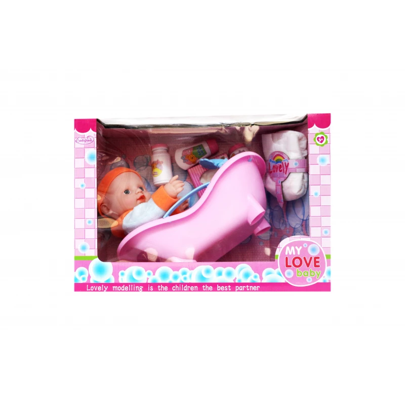 Bath Time Baby Doll Super Set