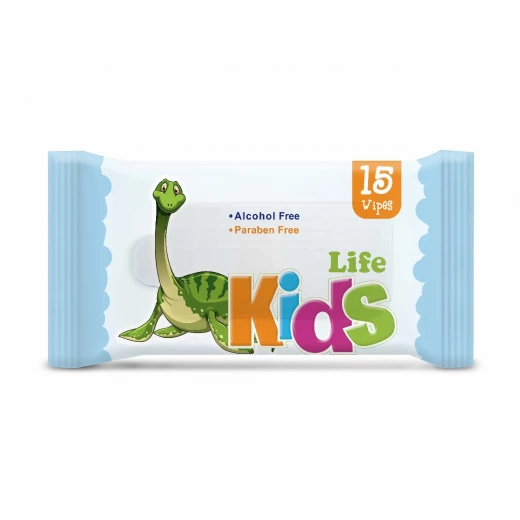 Life Baby Wipes for kids, 15 wipes, small and easy to carry, perfect for school bags and travel, gentle and safe for sensitive baby skin all day long Life Baby Wipes for kids, 15 wipes, small and easy to carry, perfect for school bags and travel, gentle and safe for sensitive baby skin all day long