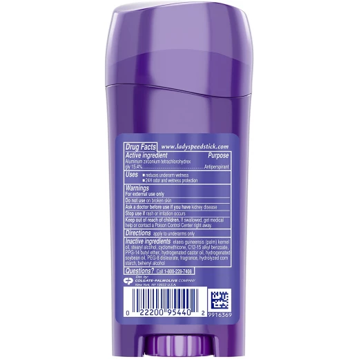 Lady Speed ​​Stick Invisible Dry Antiperspirant & Deodorant, Fresh Talc - 2.3 oz - ليدي سبيد ستيك - Image 4