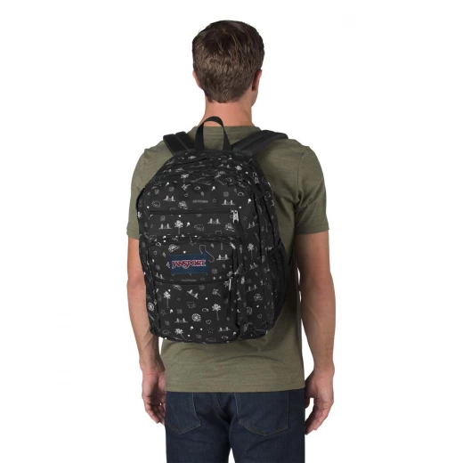 JanSport Big Student Backpack, California Icons - جان سبورت - Image 3