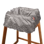 Skip Hop Take Cover Shopping Cart & High Chair Cover, Grey Feather - سكيب هوب