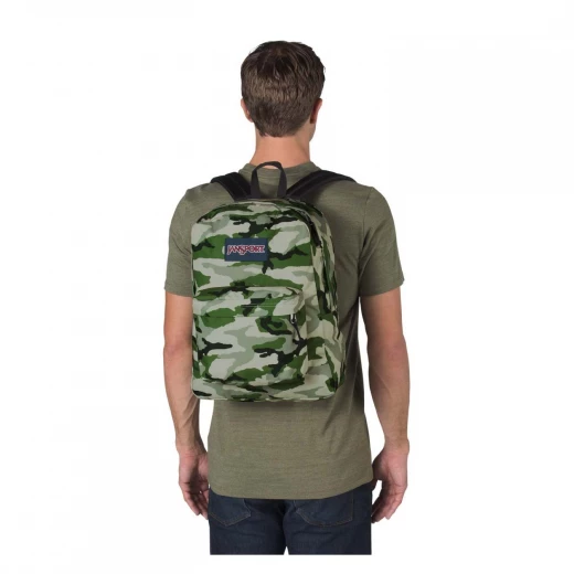 JanSport SuperBreak Backpack, Classic Camo - جان سبورت - Image 2