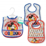2 Pack Mickey Mouse Crumb Catcher Bib, Red&Blue - ديزني