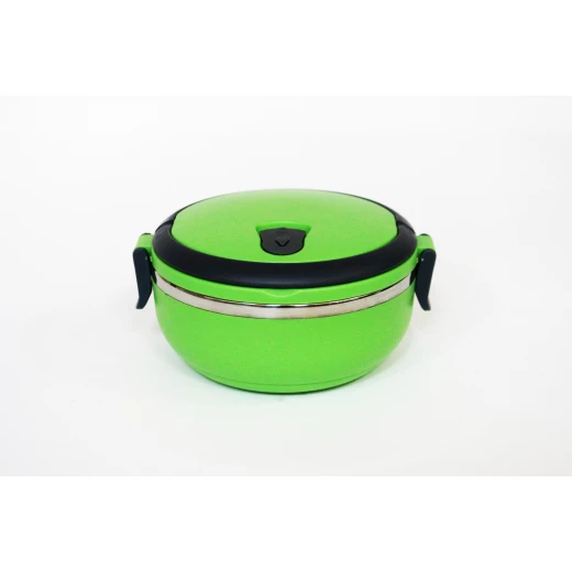 Lunch Box with One Layer Stainless Steel 700 ml, Green Lunch Box with One Layer Stainless Steel 700 ml, Green