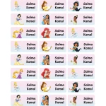 Tob3a Book Labels, Disney Princesses - طبعة