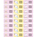 Tob3a Book Labels, Unicorn - طبعة