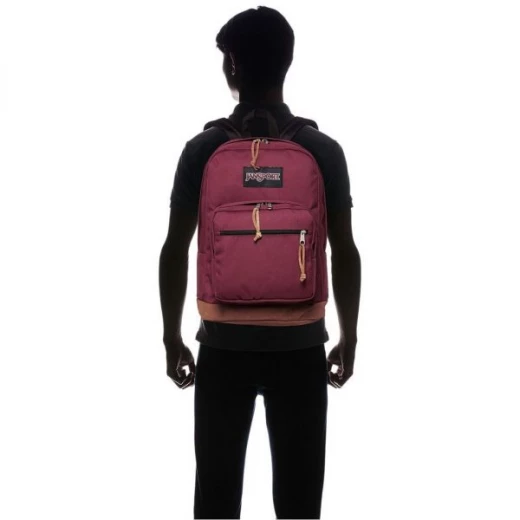 JanSport Right Pack Backpack, Russet Red - جان سبورت - Image 3
