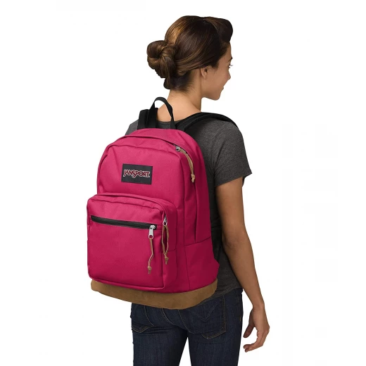 JanSport Right Pack Backpack, Cerise - جان سبورت - Image 3