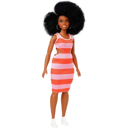 Mattel Barbie Fashionistas Curny Doll With Black Hair - باربي - Image 2