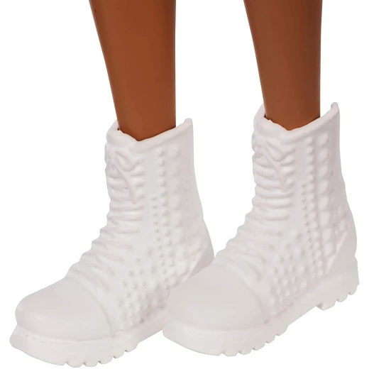 Mattel Barbie Fashionistas Doll,Tall with Long Dark Hair - باربي - Image 4