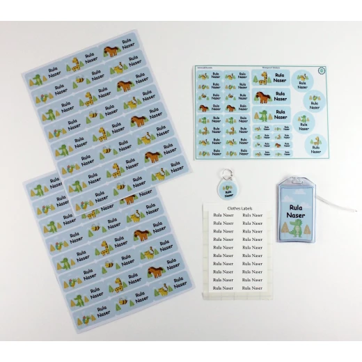 Tob3a School Package, Animals Tob3a School Package, Animals