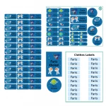 Tob3a School Package, Galaxy - طبعة