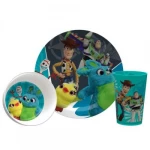 Zak Disney Toy Story 4 Dinnerware Set of 3pc Woody, Buzz & Friends - زاك ديزاينز