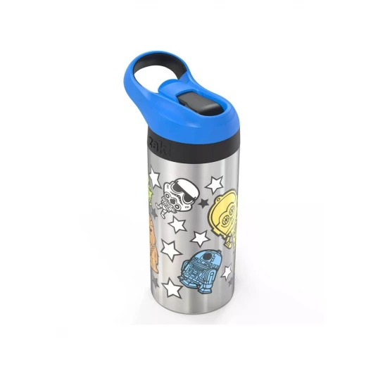 Zak Designs Star Wars Stainless Steel Water Bottle, 19.5oz - زاك ديزاينز - Image 2