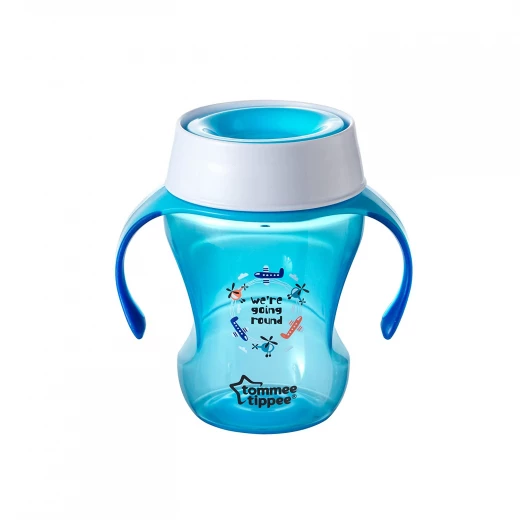 Tommee Tippee Trainer 360 Cup, 230 ml - Blue - تومي تيبي - Image 3