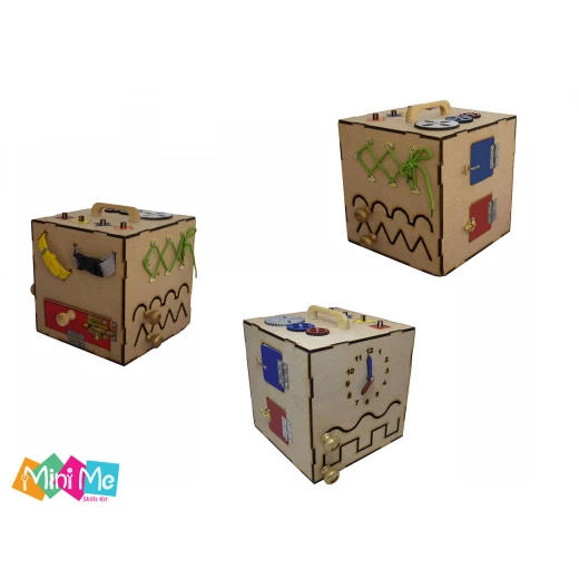 Mini Me Skills Busy Box Toddler Learning Activity Box - ميني مي سكيلز - Image 6