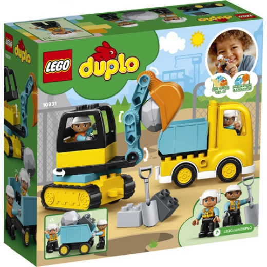 LEGO Duple Truck & Tracked Excavator - ليجو - Image 2