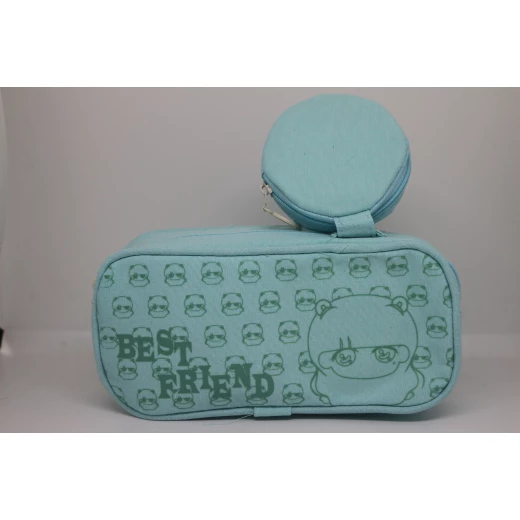 Best friend Large case with little Accessory Pouch, light green - Amigo - Image 2
