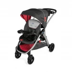 Chicco Stroll in 2 Stroller, Black & Red - تشيكو