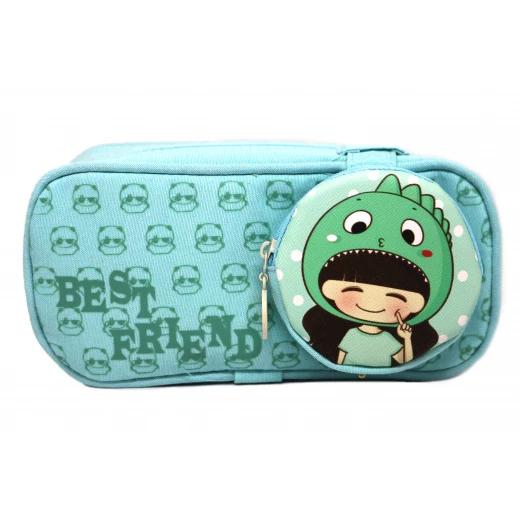 Best friend Large case with little Accessory Pouch, light green Best friend Large case with little Accessory Pouch, light green