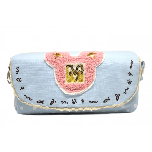Meky Mouse Large Accessory Pouch, light blue Meky Mouse Large Accessory Pouch, light blue