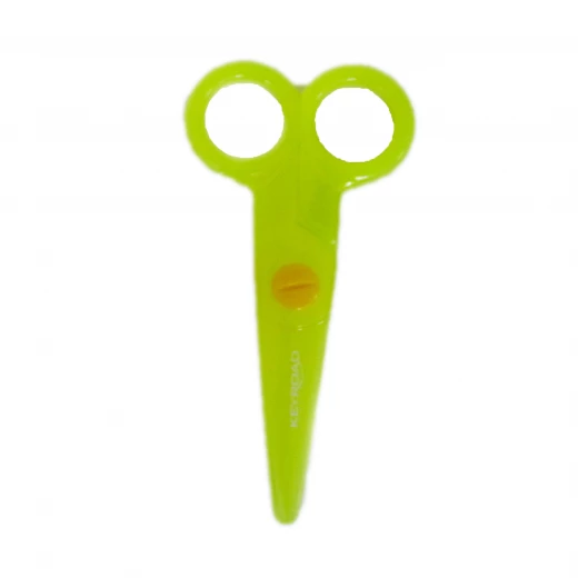 Keyroad For Kids Plastic Kids Scissors, Yellow&Green Keyroad For Kids Plastic Kids Scissors, Yellow&Green