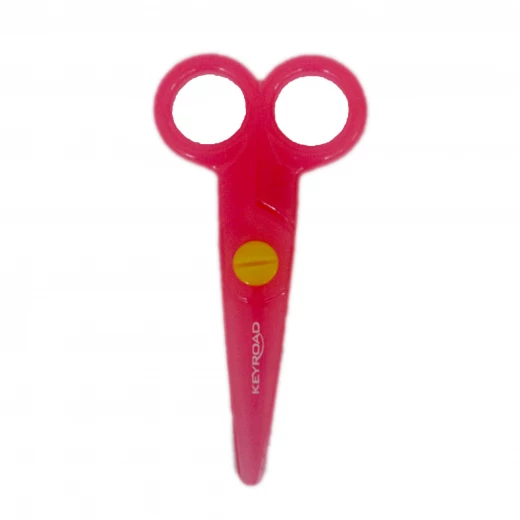 Keyroad For Kids Plastic Kids Scissors, Red Keyroad For Kids Plastic Kids Scissors, Red