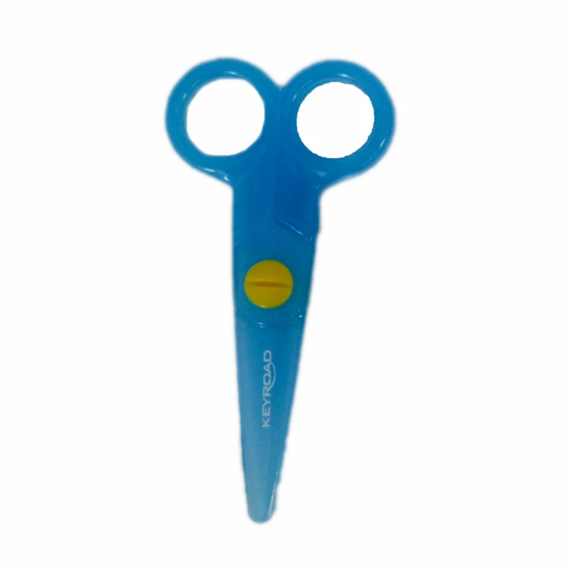 Keyroad for Kids Plastic Kids Scissors, Blue - كيرود