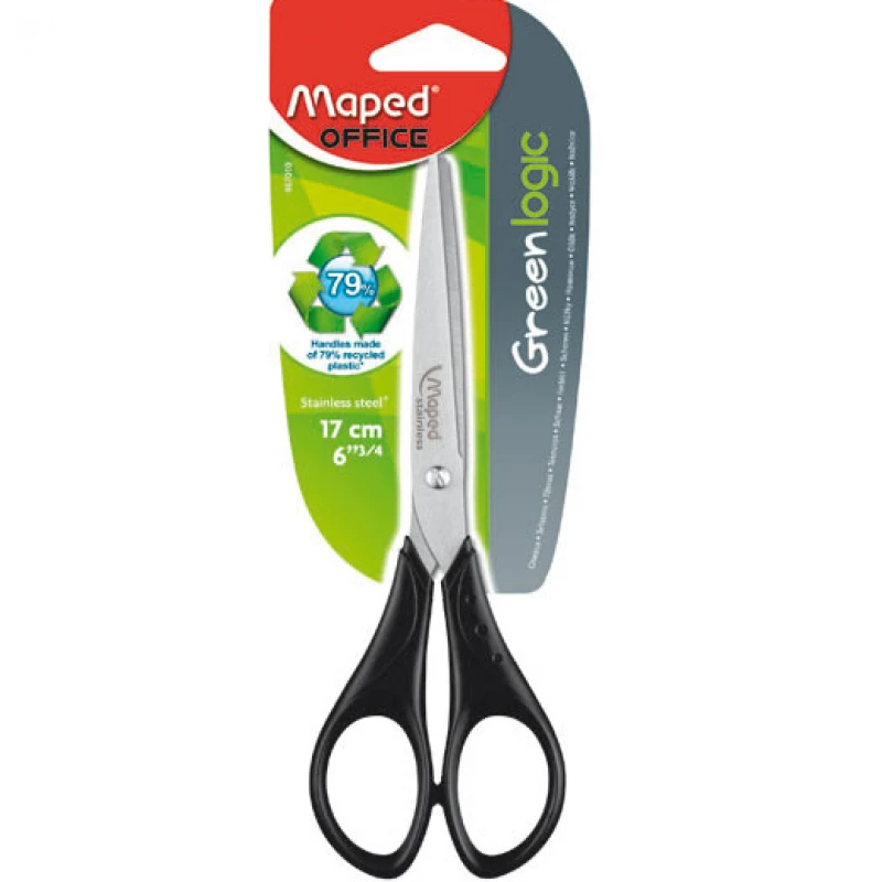 Maped Tesoura Start Scissor, 17 cm, black - مابد
