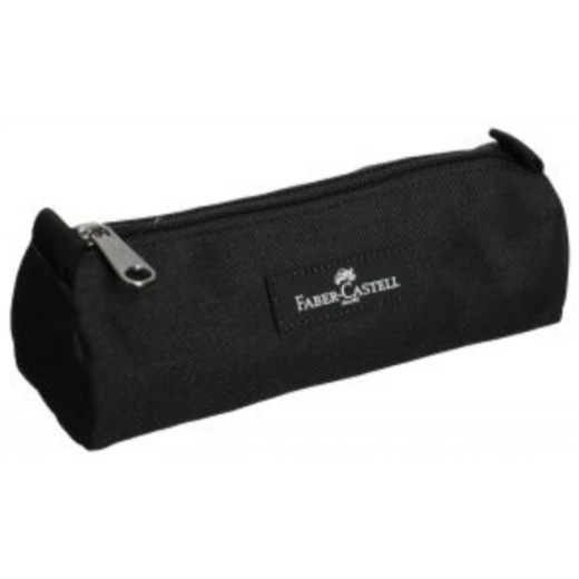 Faber Castell Small Pencil Case 1-Compartment,Black&Grey Faber Castell Small Pencil Case 1-Compartment,Black&Grey