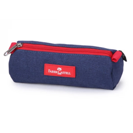Faber Castell Small Pencil Case 1-Compartment, Dark Blue&Watermelon Faber Castell Small Pencil Case 1-Compartment, Dark Blue&Watermelon
