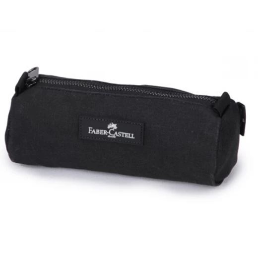 Faber Castell Small Pencil Case 1-Compartment, Black&Jeans Faber Castell Small Pencil Case 1-Compartment, Black&Jeans