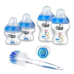 Tommee Tippee Closer To Nature Newborn Bottle Starter Set - Blue - تومي تيبي