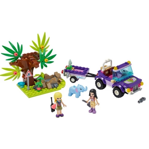 LEGO Baby Elephant Jungle Rescue, 203 Pieces - ليجو - Image 4