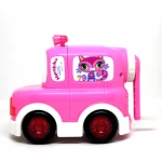 Dingb Car Cartoon Manual Pencil Sharpener, Pink